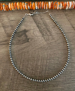 4mm Authentic Navajo Pearl Necklace