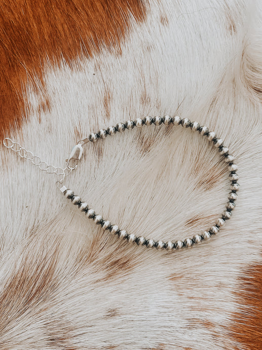 4mm Authentic Navajo Pearl Bracelet