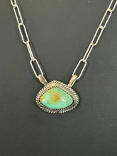 Turquoise Necklace – Sterling Silver