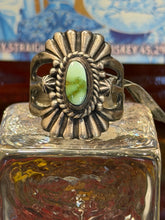 Oxidized Sonoran Gold Ring | Native Made Sterling Silver (Size 6.5)