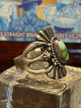 Oxidized Sonoran Gold Ring | Native Made Sterling Silver (Size 6.5)