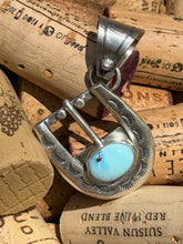 Golden Hills Buckle Pendant by P. Yazzie | Native-Made Sterling Silver