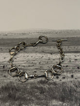 Sterling Silver Snaffle Bit Bracelet | 8" Western Horse Bit Bracelet | Made in Mexico