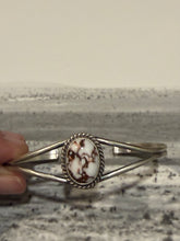 Wild Horse Turquoise Cuff Bracelet | Native Made Stamped D Skeets