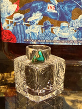Royston Turquoise Ring | Size 7 Thick Band Sterling Silver | Native Made Izzy Manuelito