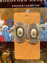 Sterling Silver Concho Post Earrings | Western Stud Earrings | Made in Mexico