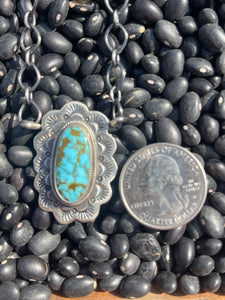 Turquoise Oval Necklace