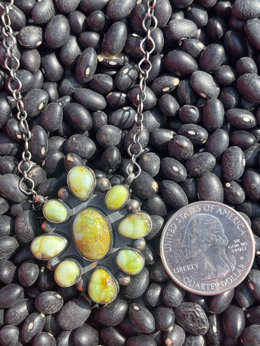 Sonoran Gold Cluster Necklace