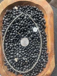 14 inch 4mm Sterling Silver Beads