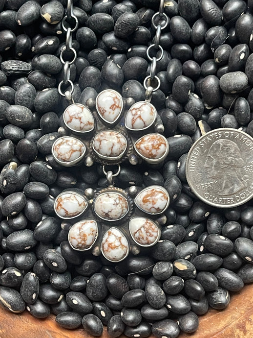Double Half Cluster Wild Horse Necklace