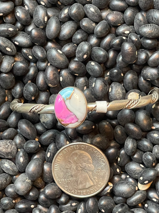 Cotton Candy Mohave Cuff Native Made
