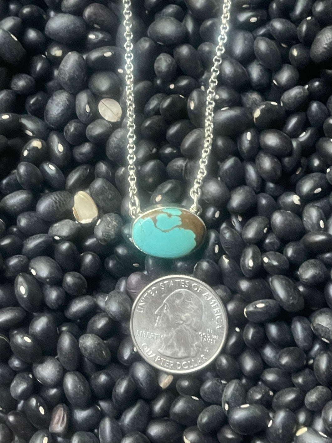 Turquoise Pendant Necklace