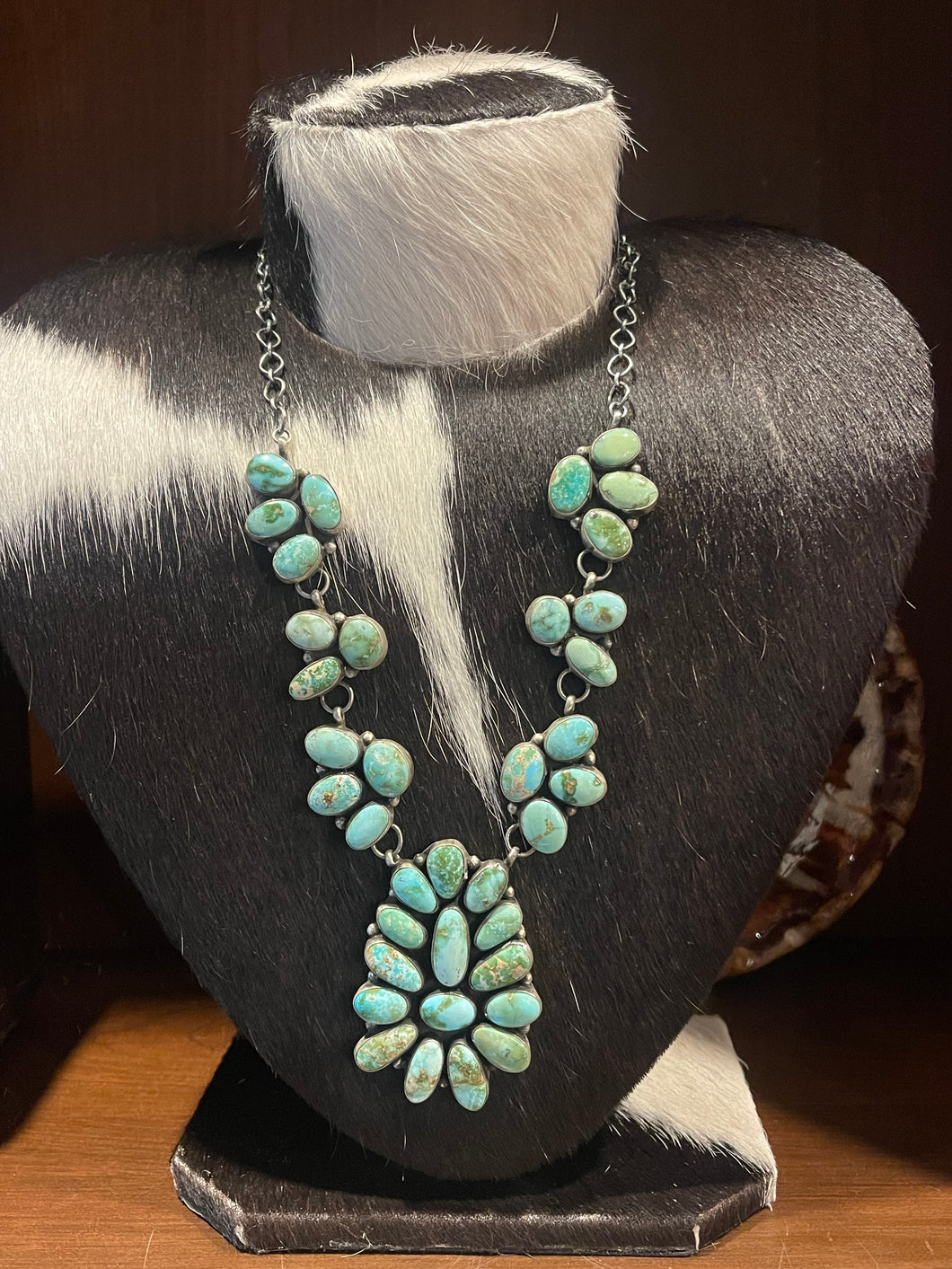 Ella Peter Sonoran Gold Statement Necklace & Earrings