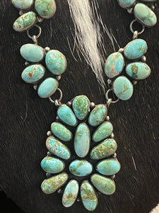 Ella Peter Sonoran Gold Statement Necklace & Earrings