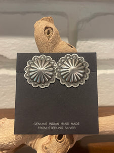 Robert Johnson Concho Earrings