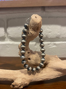 8 1/4" 10mm Navajo Pearl Bracelet by Robert Johnson