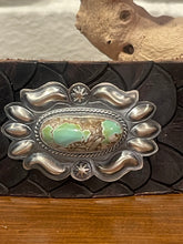 Royston Turquoise Leather Cuff
