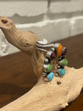 Travis J Multi Stone Naja Ring Size 8