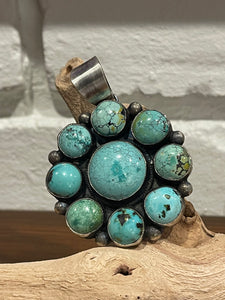 Blue Moon Cluster Pendant