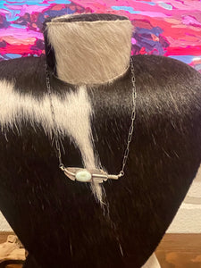Palomino Feather Necklace