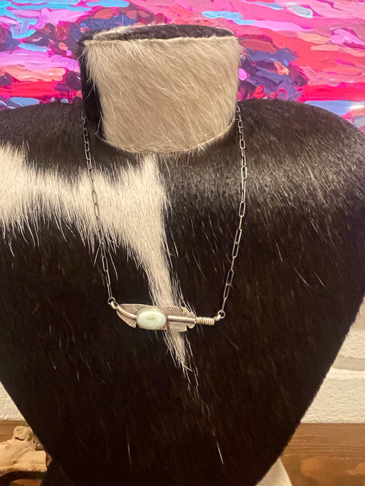 Palomino Feather Necklace