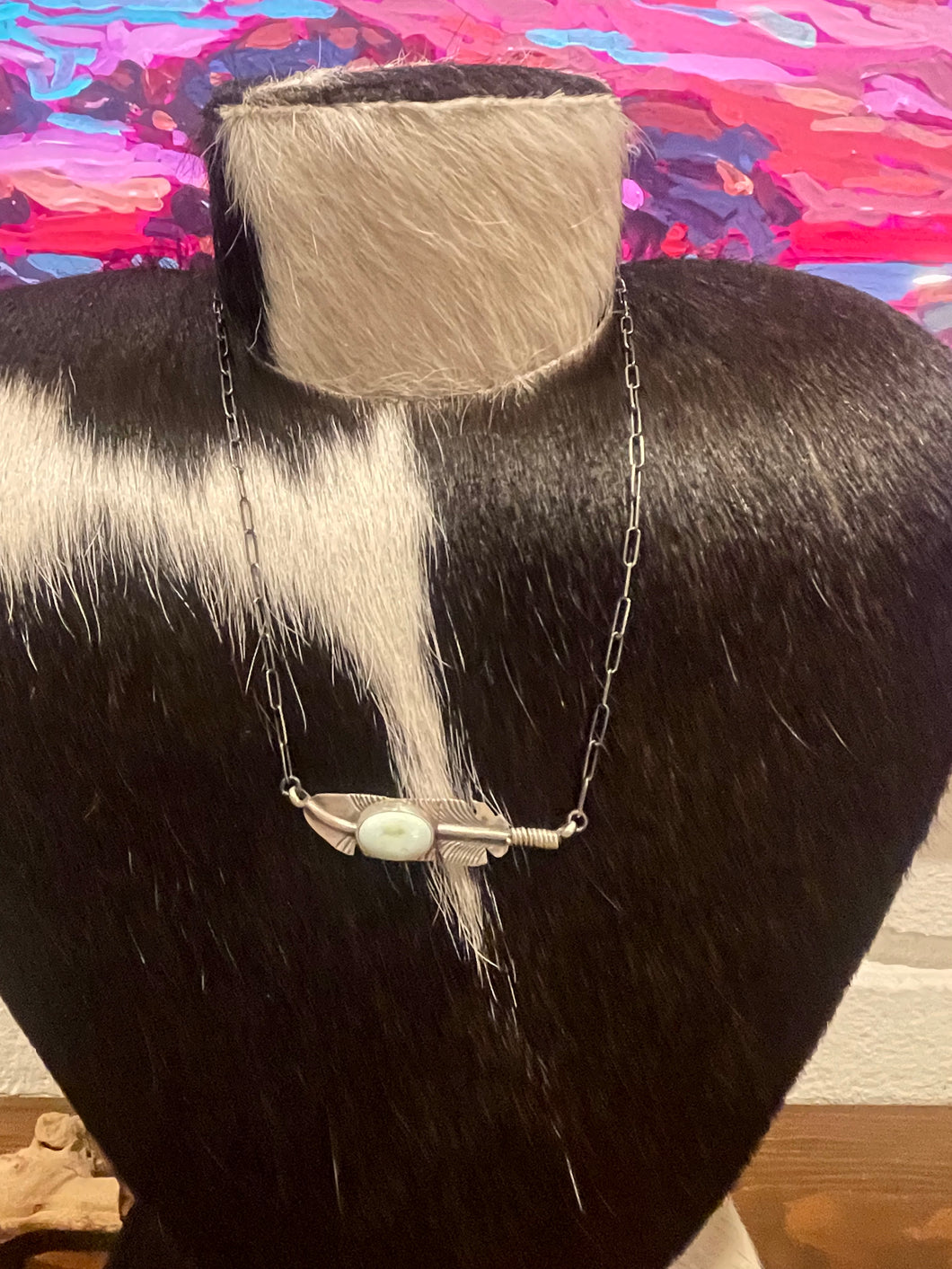 Palomino Feather Necklace