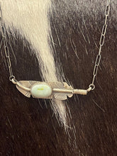 Palomino Feather Necklace