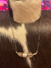 White Buffalo Feather Necklace