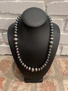 20 1/5 inch Machine Made Graduated Pearl Necklace