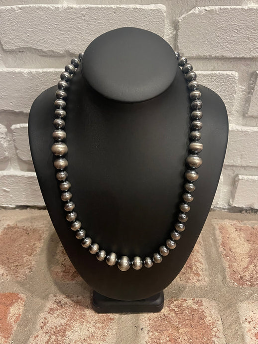 20 1/5 inch Machine Made Graduated Pearl Necklace