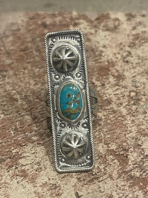 Kingman Native Made Bar Ring Size 8