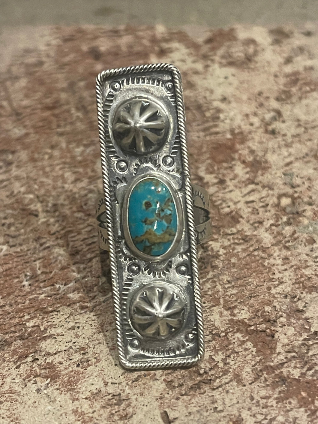 Kingman Native Made Bar Ring Size 8