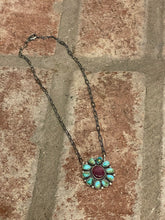 Sonoran Gold and Purple Spiny Cluster Necklace
