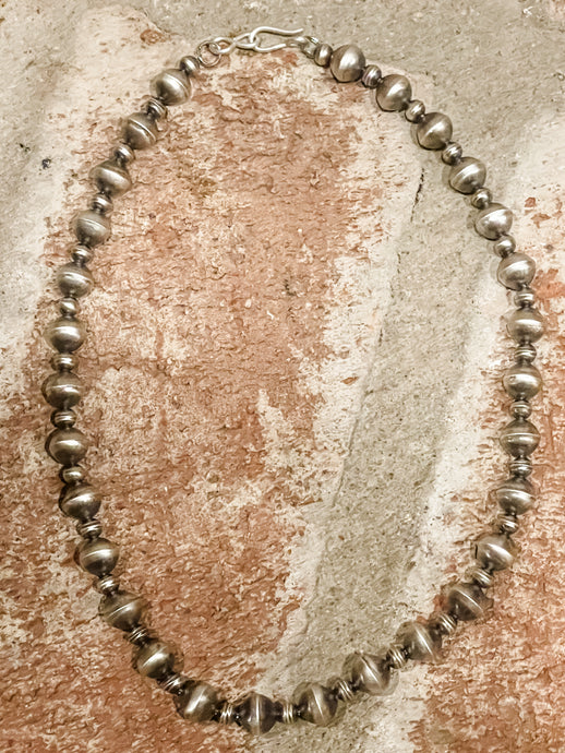 Robert Jonson 10mm & 5mm 16 inch Navajo Pearl Necklace