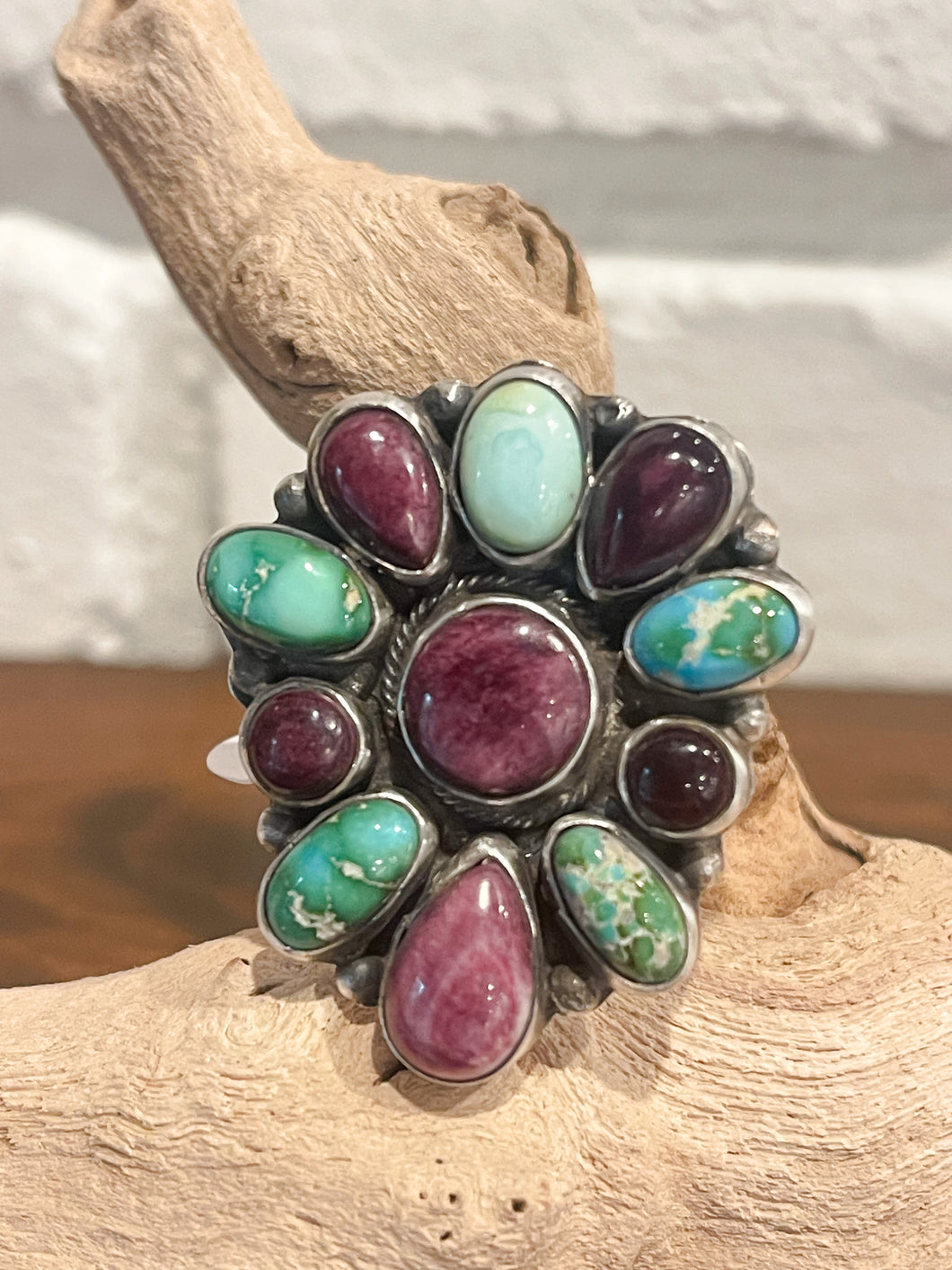 Ella Peter Purple Spiny and Sonoran Gold Size 7 Ring