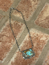 Mega Turquoise Bar Necklace