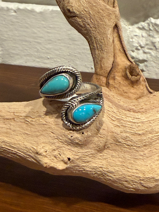 Turquoise Wrap Ring Size 9