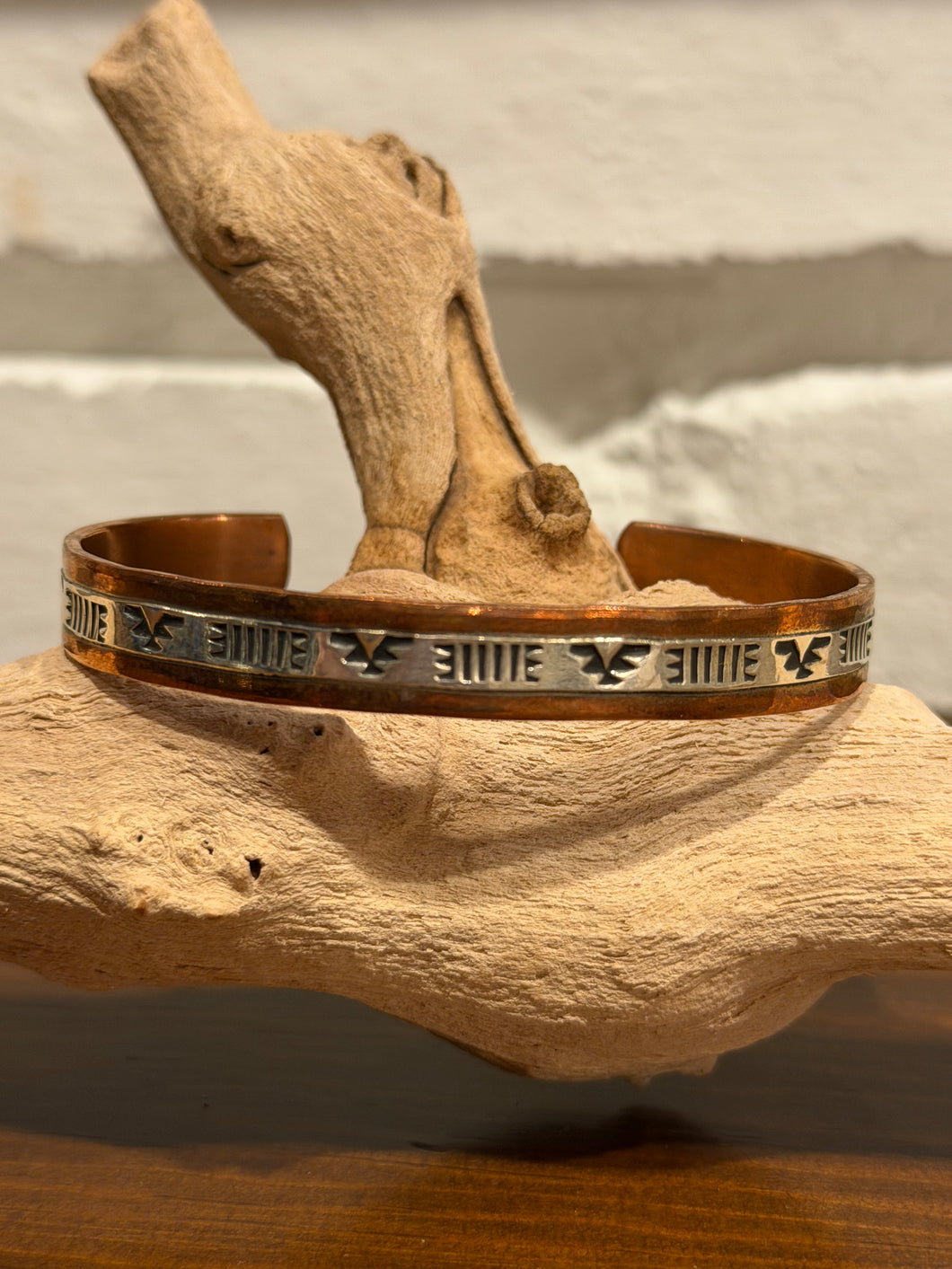 Copper & Silver Cuff