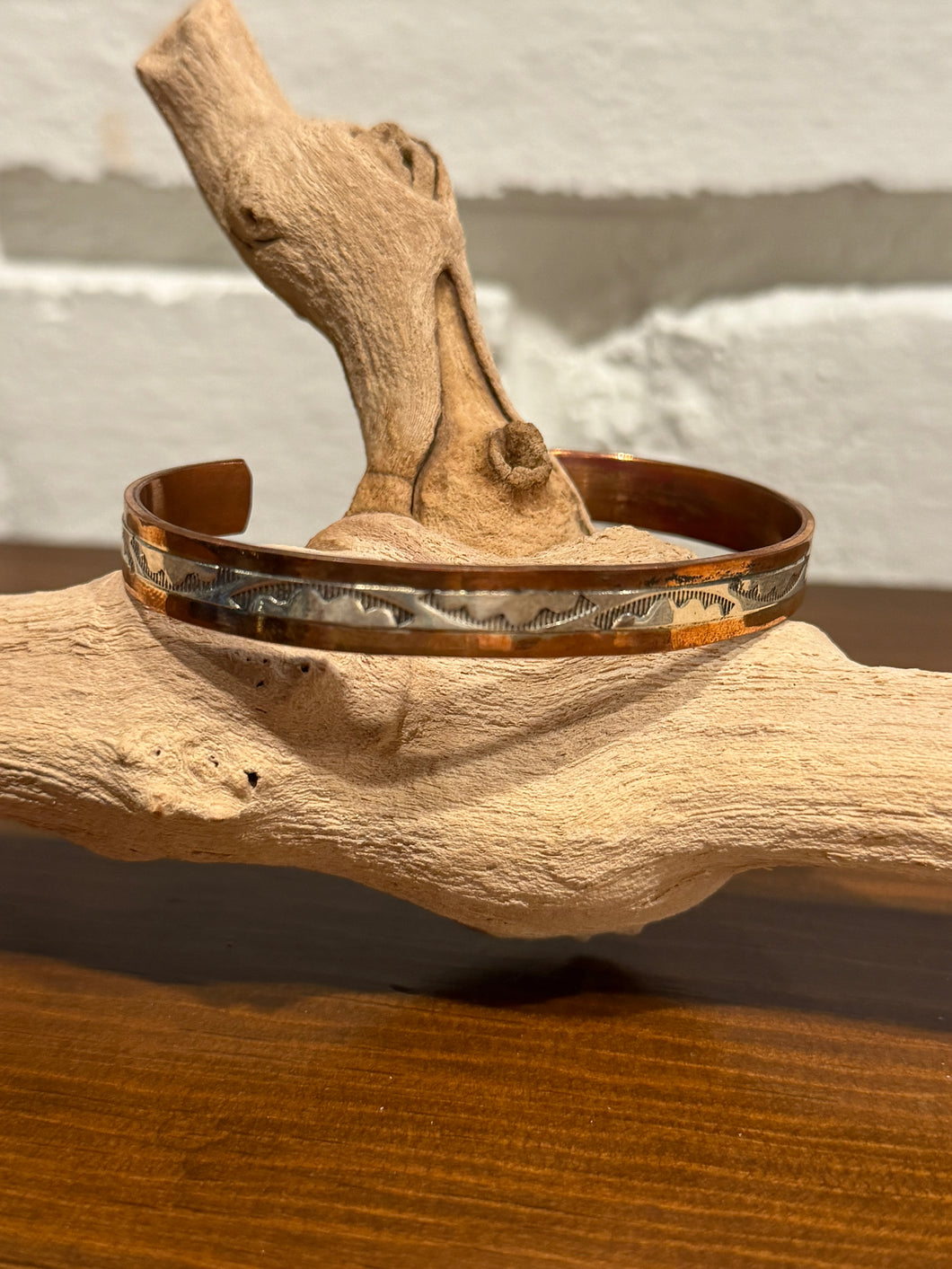 Copper & Silver Cuff