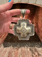 Vincent Platero Pillow Cross Pendant