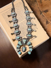 Heirloom Dry Creek Squash Blossom and Earring Set