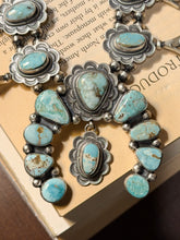 Heirloom Dry Creek Squash Blossom and Earring Set