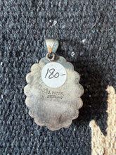 Lapis Pendant – Handmade Sterling Silver by J Frank