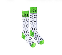 LUCKY CHUCK High Maintenance Cowgirl Kelly Green/White
